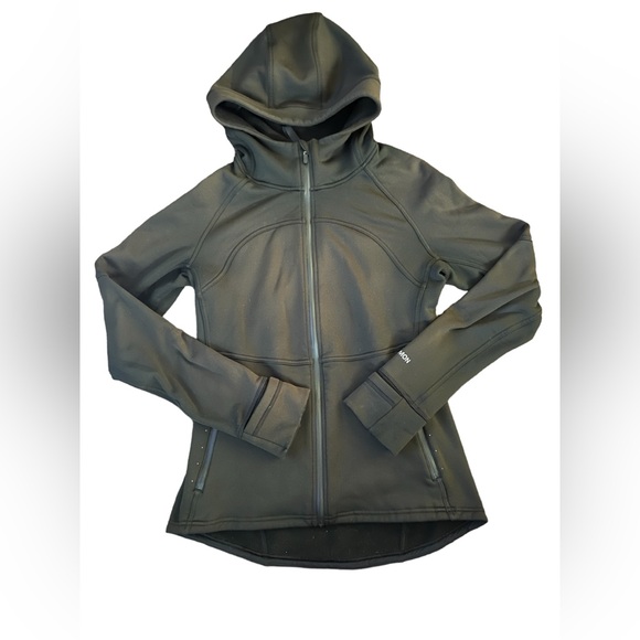 Lululemon fleece lined running jacket women black - Picture 3 of 8